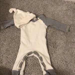 Footie pj and beanie